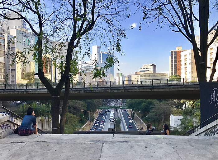 Entrada do Mirante 9 de Julho