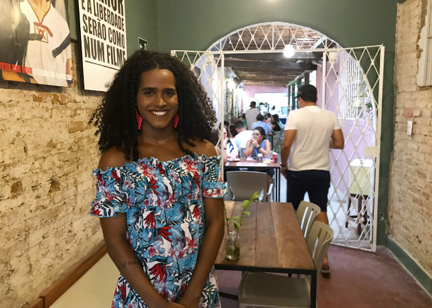 Restaurante Cá-Já no Recife, que serve comida brasileira contemporânea